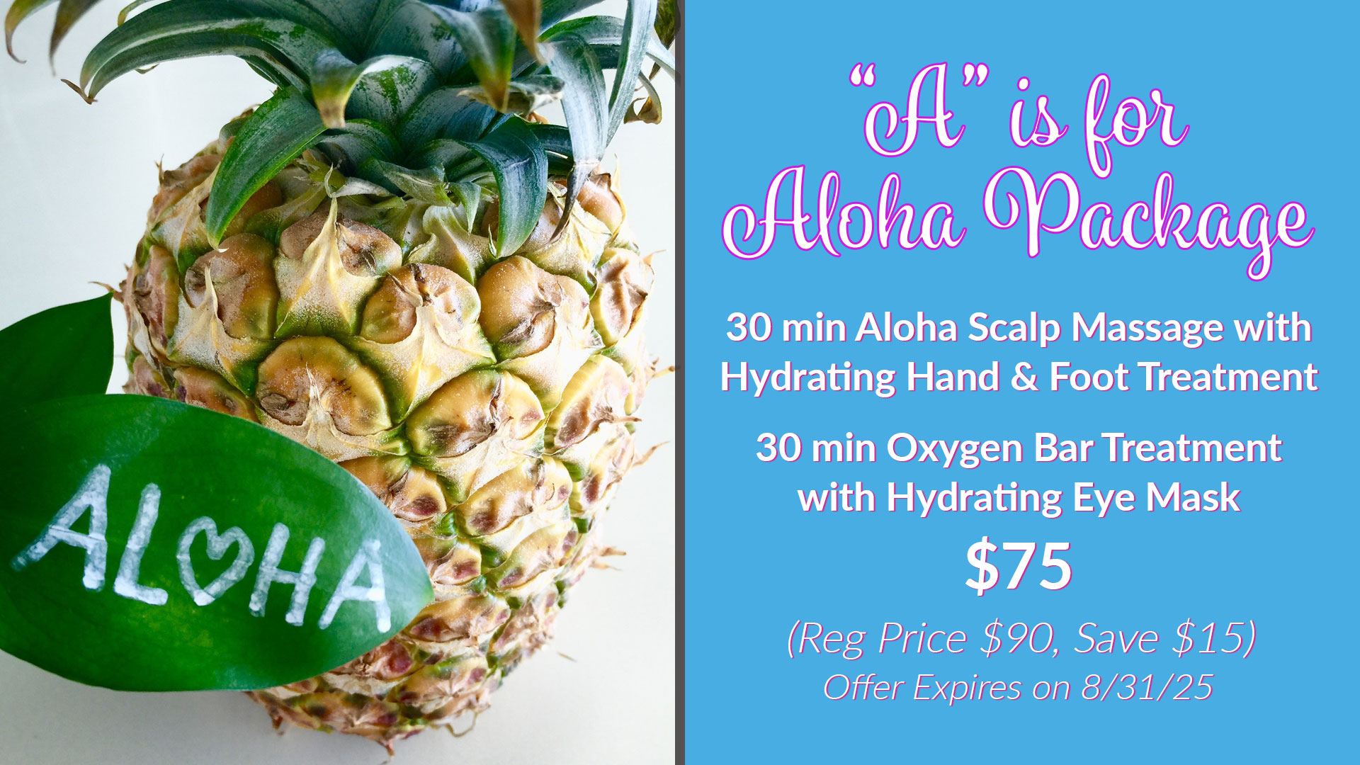 Back-to-School "A" is for Aloha