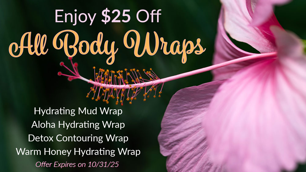 $25 off All Body Wraps